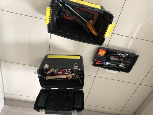 Image 2 of Large wheeled toolbox with large quantity of tools
