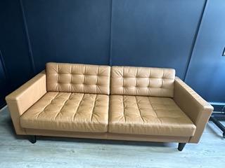 Image 2 of 3-seat sofa, Grann/Bomstad golden-brown/wood