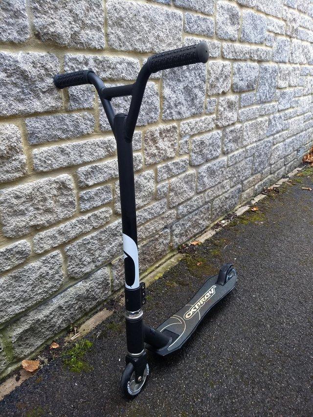 Preview of the first image of Stunt Scooter, Excellent Condition, Incl Stunt Pegs.