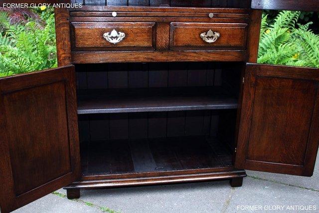 Image 104 of A TITCHMARSH AND GOODWIN OAK WINE CUPBOARD DRINKS CABINET
