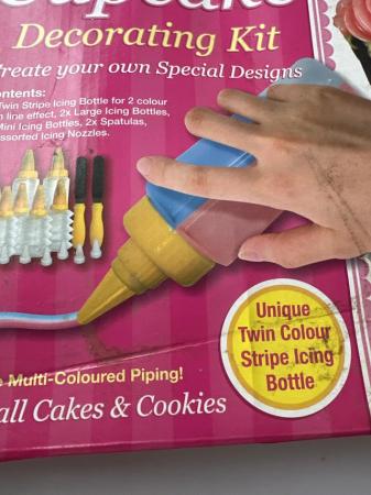 Image 2 of Cookies and Cupcakes decorating set ( new )