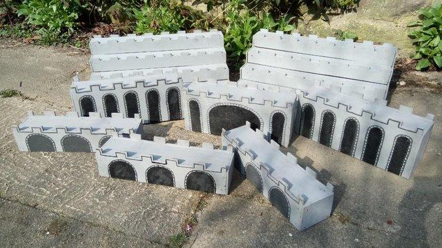 Preview of the first image of Wooden Toy/Model Railway Buildings.