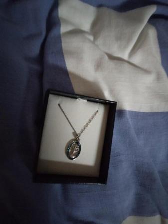 Image 1 of Byzantium London necklace with tree pendant