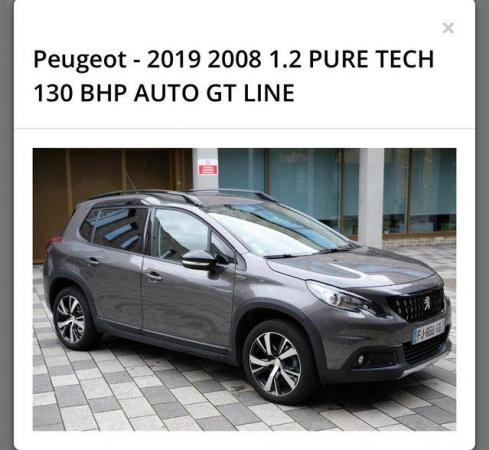 Image 1 of LHD Peugeot 2019 1.2 Pure Tech LEFT HAND DRIVE