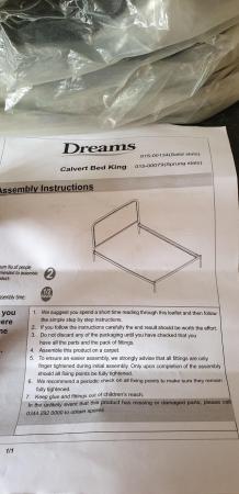 Image 15 of Dreams classic rose gold / copper king size bed frame