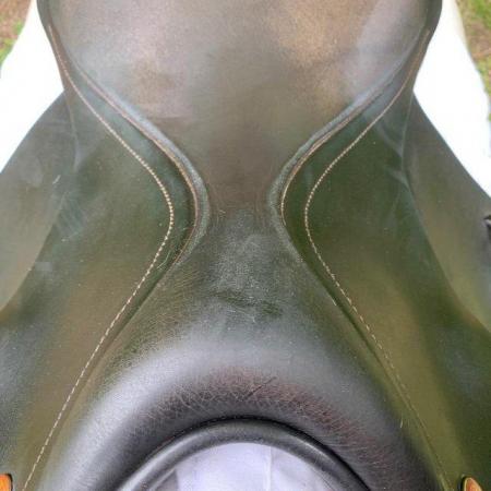 Image 6 of Kent and Masters 16.5 inch long leg saddle