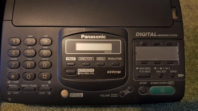Image 3 of Panasonic KX-F2780 Home phone and fax machine
