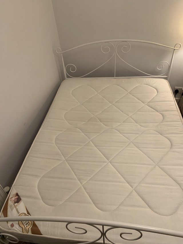 Preview of the first image of Double mattress in good condition.