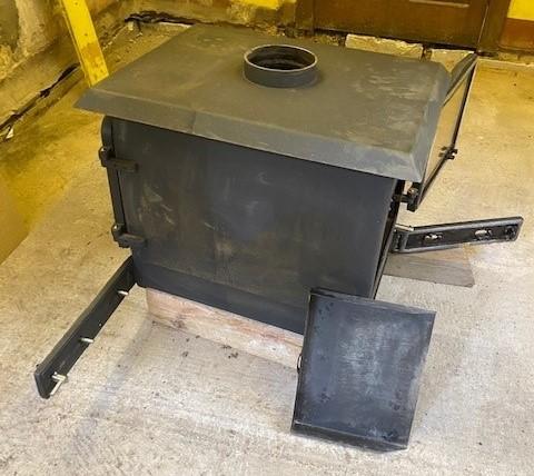 Image 5 of Double multi-fuel stove 12kw output - reduced price!