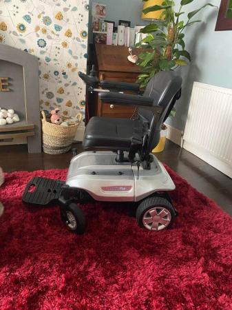 Image 2 of Motorbility Plus Quick Split Electric Wheelchair (Silver)