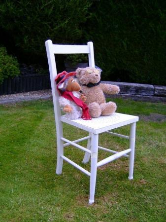 Image 3 of Wooden nursery / bedroom / hall chair