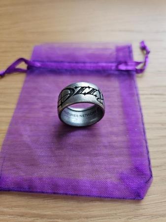 Image 3 of 'Ozzy' Pewter Unisex Ring