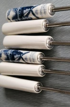 Image 11 of 2 Sets of Stainless Steel Fondue Forks/Skewers.