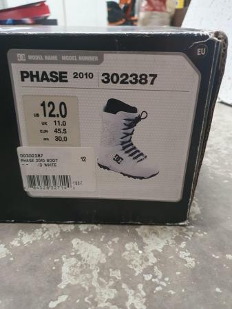 Image 3 of DC Phase Snowboard Boots size 12 like new