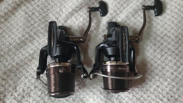Image 3 of pair Diawia tournament 5500 reels for sale