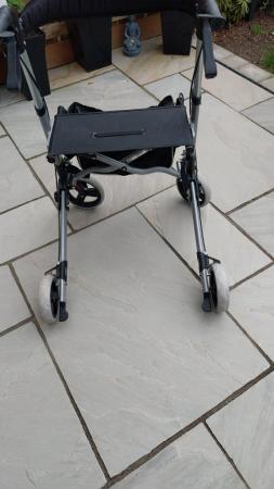 Image 3 of Rollator foldable walking aid