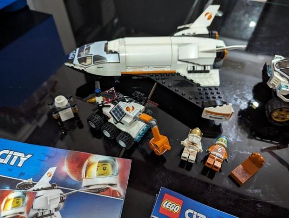 Image 4 of Lego city Space bundle. Rover, Space ship, Base