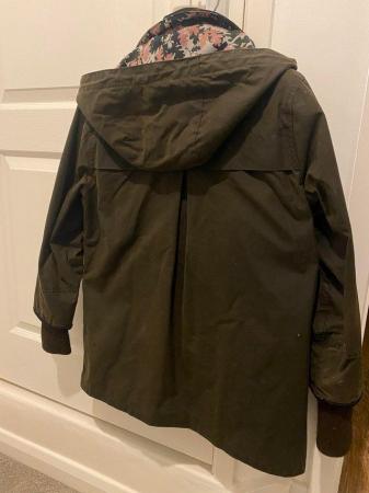 Image 2 of Barbour coat. Ladies.  Olive / brown size 10