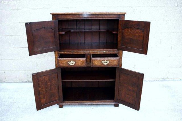 Image 20 of A TITCHMARSH AND GOODWIN DRINKS WINE CABINET CUPBOARD STAND