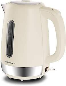 Preview of the first image of MORPHY RICHARDS EQUIP-1.7L JUG KETTLE-3000W-CREAM-NEW.