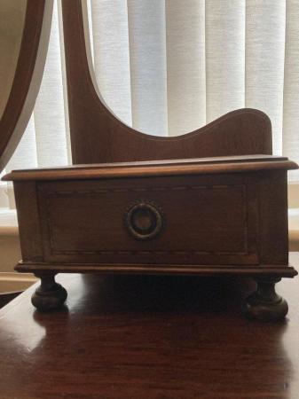 Image 10 of Pair Victorian/Georgina mahogany wardrobe and dressing table