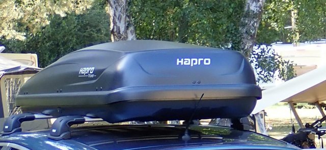 Image 3 of Hapro Traxer 6.6 Roof Box Anthracite Black