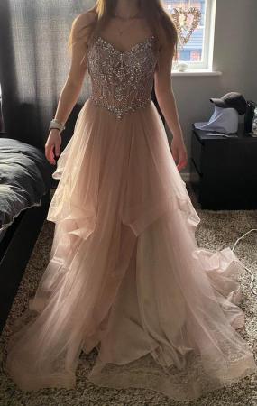 Image 1 of Tiffany wren prom dress mocha