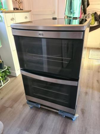 Image 2 of AEG 49176V-MN 60 cm Electric Ceramic Cooker-Stainless Steel