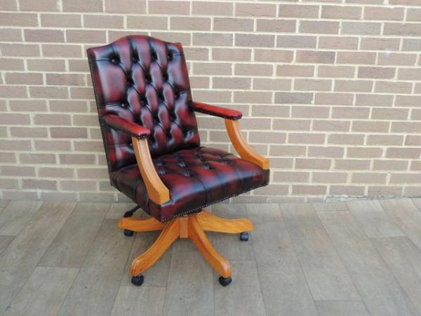 Image 6 of Gainsborough Ox Blood Chair (UK Delivery)