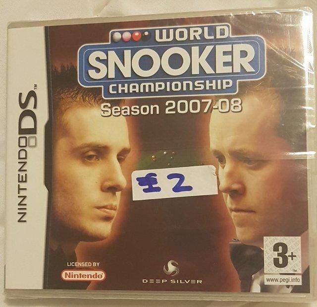 Preview of the first image of Nintendo DS World Snooker Championship Season 2007-08.