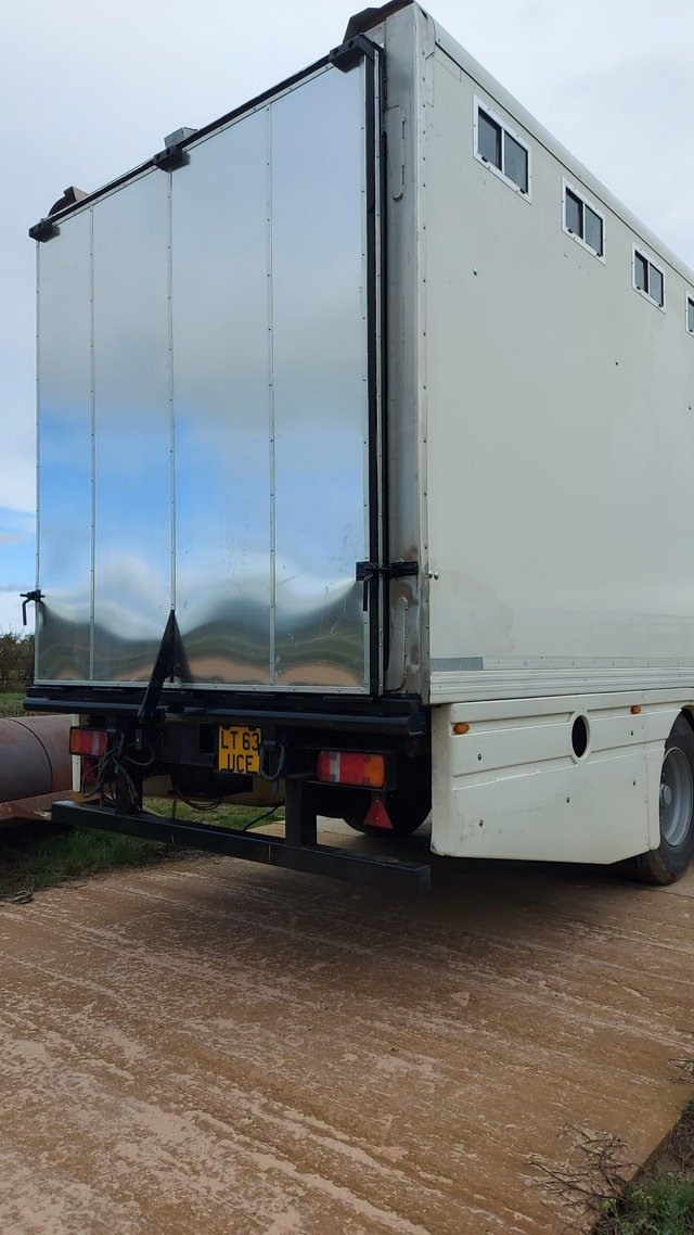 Preview of the first image of Graham and Adams trailer, brand new horsebox conversion.