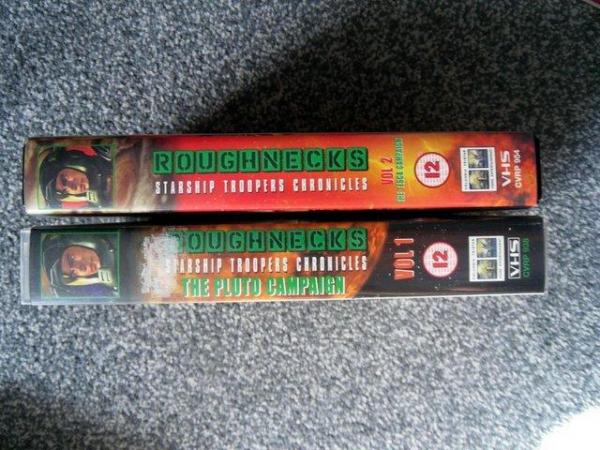 Image 2 of Roughnecks - Starship Troopers Animated TV show - VHS tapes