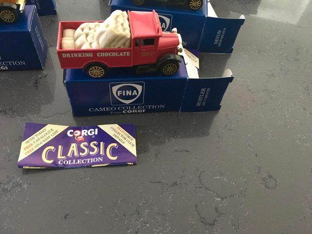 Preview of the first image of Six Corgi Classic collection toy cars.