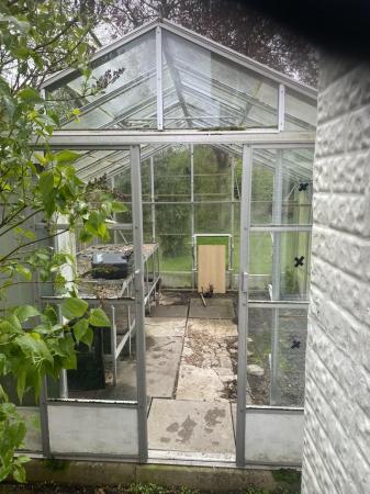 Image 2 of Robinsons 10ft x 12ft Greenhouse Dismantled