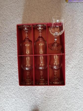 Image 1 of 6 Vintage Liqueur Glasses