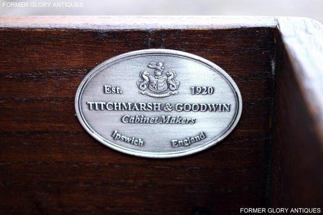 Image 81 of A TITCHMARSH AND GOODWIN DRINKS WINE CABINET CUPBOARD STAND