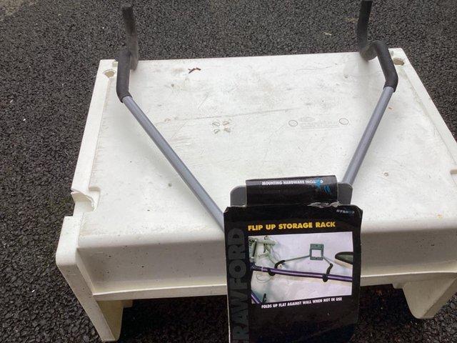 Preview of the first image of Metal Cycle rack with rubber protectors.