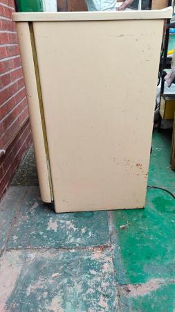 Image 2 of Retro Hotpoint Fridge with freezer box