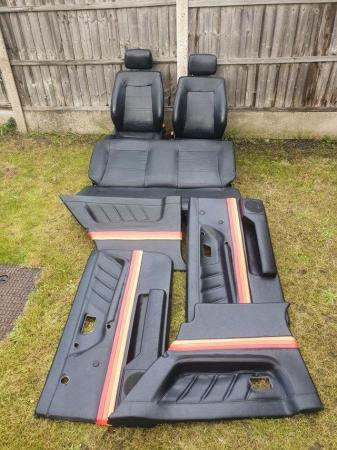 Image 2 of MK2 VW GOLF GTI 3DR FULLY LEATHER INTERIOR SEATS