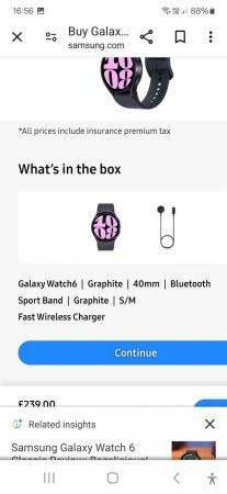 Image 2 of Samsung galaxy watch 6 brand new