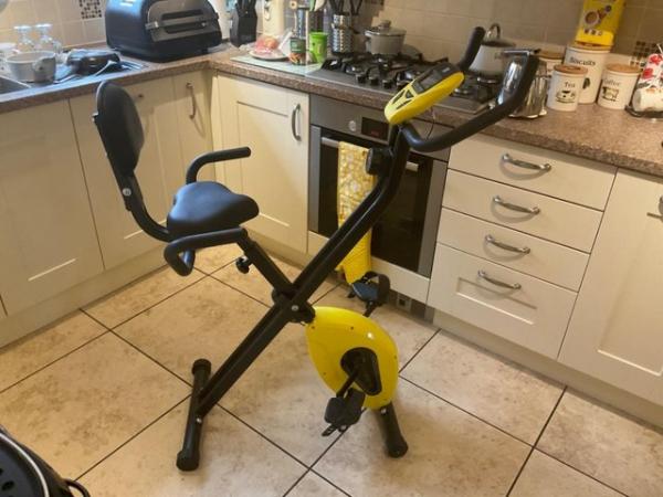 Image 3 of Exercise Bike Speed Foldable Adjustable Seat REDUCED PRICE