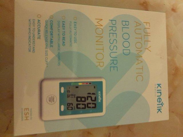 Preview of the first image of Kinetic Fully Automatic Blood Pressure Monitor.