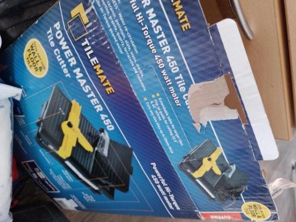 Image 1 of Tile cutter for sale. 450 watts