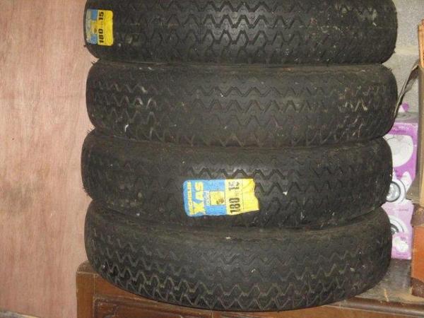 Image 2 of 180 LR 15Citroen Super 5 tyres (4) one on a rim