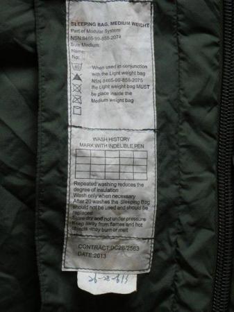 Image 3 of British Army Sleeping Bag for cold weather