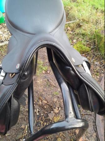 Image 3 of Intouch Jumping saddle 17.5inch