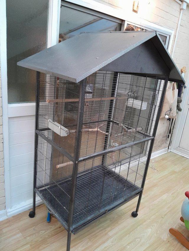Preview of the first image of Very large bird cage for sale. REDUCED.