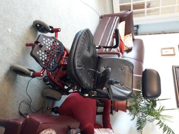 Image 3 of Left handed electric wheelchair
