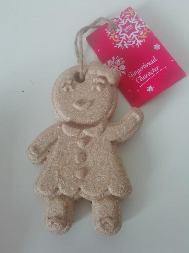 Preview of the first image of Small animal gingerbread lady gnaw toy.