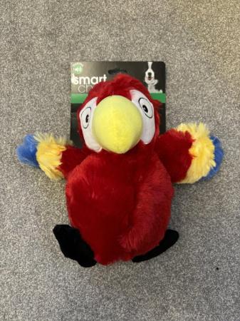 Image 3 of Dog Toy (new) - crinkle and squeak parrot
